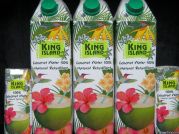 Kokoswasser, 100%, reines Kokosnusswasser, King Island,  3x1ltr.
